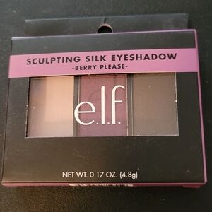 e.l.f. Sculpting Silk Eyeshadow Trio Berry Please - Factory Sealed